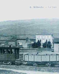 gare de Ribaute en 1902